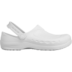 SC62138 Clogs med hälrem Shoes for Crews Zinc Vit