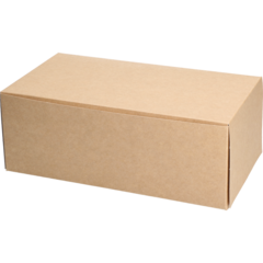 105325149 Pastry Box Brown/White 240x130x90mm