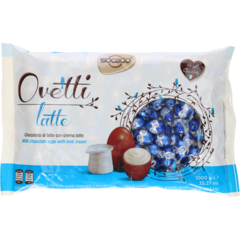 12136 Chokladägg Latte Små 1kg