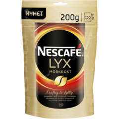12451558 Snabbkaffe Nescafé Lyx Mörkrost 200g refill