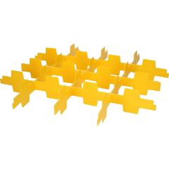 8708004 Fack Diskback Diskomat Gul 16 Glas