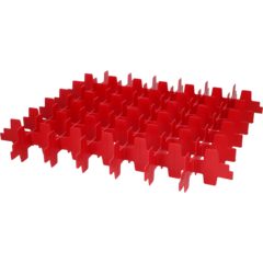 8708007 Fack Diskback Diskomat Röd 49 Glas