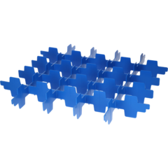 8708005 Fack Diskback Diskomat Blå 25 Glas