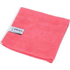 106162-1 Mikrofiberduk Vikan Original Röd 32x32cm 5-pack