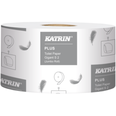 15410892 Toalettpapper Katrin Plus 2-lag Gigant S