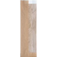 710266 Sandwichpose Brun 100/50x350mm