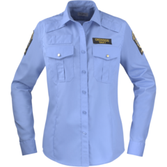 TSOS11 Skjorta Lång ärm Dam Ordningsvakt Texstar OS11