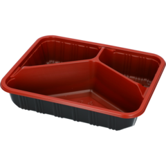 440823 Microform 3-Comp Container 48/30/25cl