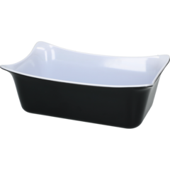 TB3314W Fleur Crock Svart/Vit GN 1/4