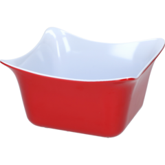 TR3316W Fleur Crock Röd/Vit GN 1/6