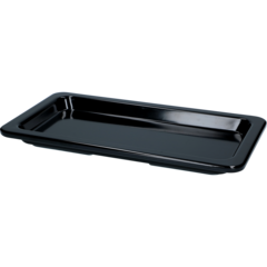 TB1450 Tynd Kant Låg Sort GN 1/3