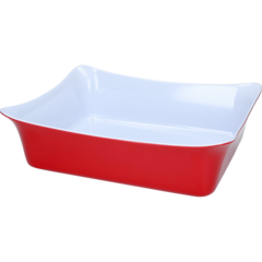 TR3312W-1 Fleur Krukke Rød/Hvid GN 1/2