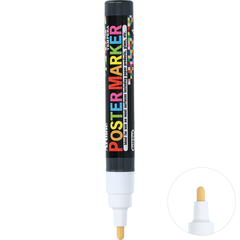 28016001 Märkpenna Artline Poster Marker Vit 4mm