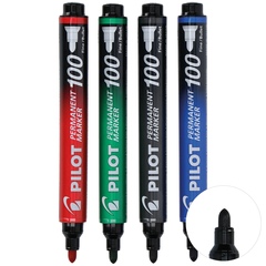501725 Märkpenna Pilot Fine 100 Rund 4 färger