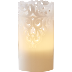 0622412 Blockljus LED Star Trading Clary 15cm