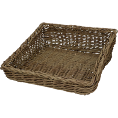 W1799 Korg Flätad Snedgavel 34x33cm