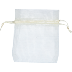 55081021 Organza Bag Natural 3.3x4 inches