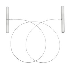 9493 Osteskærer med håndtag og tråd