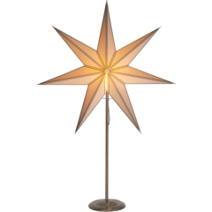 23482 STAR ON FOT NICOLAS BRASS