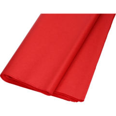 1691301 SILK PAPER RED 50X75CM