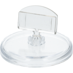 18122 Skylthållare Rund Fot Klar