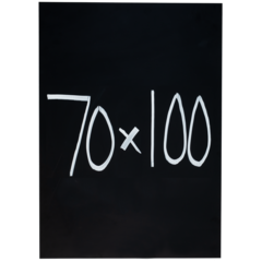 18792 Chalkboard Plastic 70x100cm Black PP
