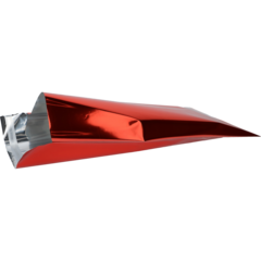 8142540512 Foliepåse Röd 25x40+5cm