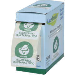 66502 Etikett LabelFresh Allergen Vegetariskt