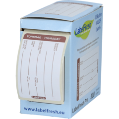 44439 Etikett LabelFresh Pro Torsdag/thursday