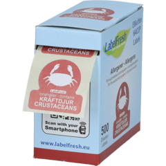 66470 Etikett LabelFresh Allergen Skaldjur