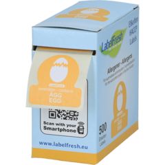 66466 Etiket LabelFresh Allergener Æg
