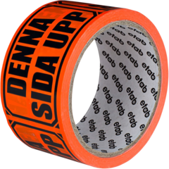 ETAB9604 Packtejp ‘DENNA SIDA UPP’ etab 9604 Fluor Orange 50mm x 33m
