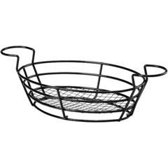 1108K Serveringskorg Sunnex Svart 28x19cm