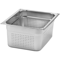 512150 Kantin Patina GN 1/2-150 rostfritt stål Perforerad