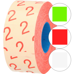 DAHL9 Prisetikett 29x28mm G2