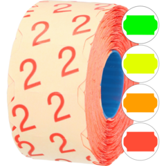 DAHL8 Prisetikett 32x19mm G2