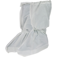 GB21000630 STØVELOVERTREKK CPE-PLAST HVIT