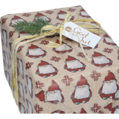 FP4404926 Julpapper Tomte på loftet