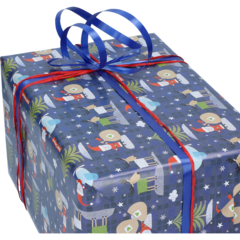 440764438 Julpapper Santa is Coming