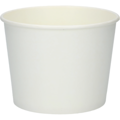 54550 MATBEGER PAPP RUND HVIT 550ML