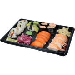 1625020810200 Sushibox Large Svart 320x255x20mm
