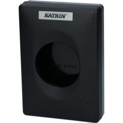 15492247 Sanitetspåshållare Katrin Svart 135x95x32mm