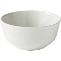 AI88324 Aida Groovy Skål vit Ø14,5cm