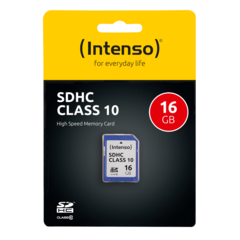 3411470 Minneskort SDHC Intenso 16GB