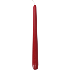 119351322 Antique Candle Paraffin Burgundy 7.5h 25cm