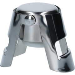 108145 Champagneförslutare Stål/Gummi