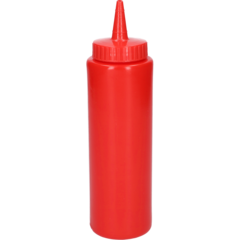 108460R Dressingflaska Röd 24cl *