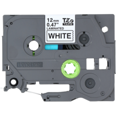 231TZ Märkband Brother Sv/Vit 12mm