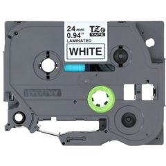 251TZ Märkband Brother Sv/Vit 24Mm