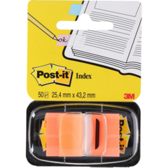 021200707544 Märkflikar Post-It Orange 25,4x43,2mm
